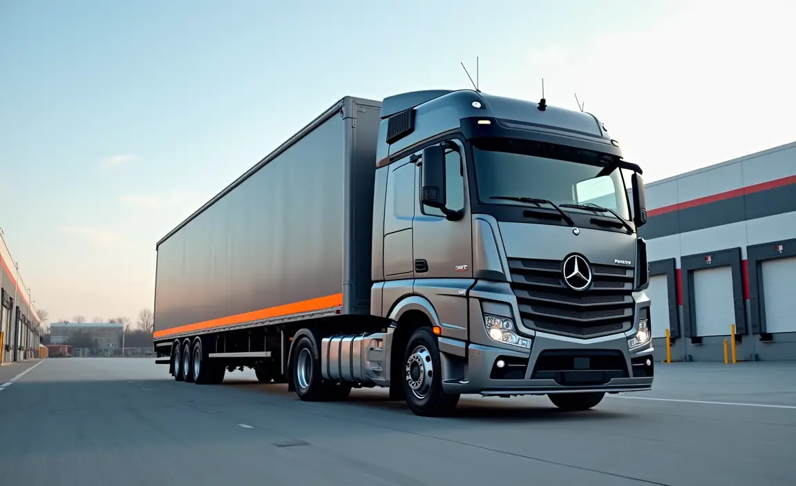 Modern logistics truck from Skosana JR fleet